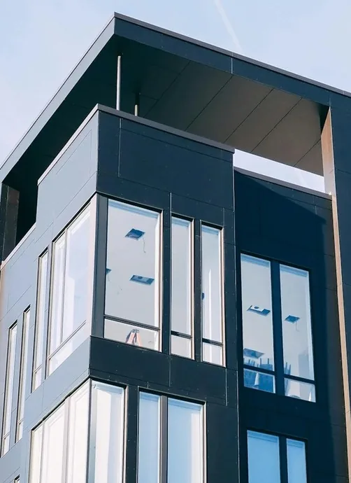 Kontakt — moderne Architektur