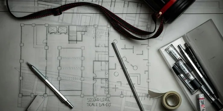 Projekt für Gebäudearchitektur und Planung